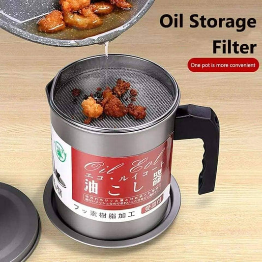 COOKING OIL FILTER SEPARATOR POT (1.4L)